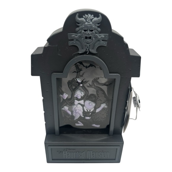 Gemmy Disney 12" Musical LED The Haunted Mansion Hitchhiking Ghosts Tombstone - Picture 1 of 5